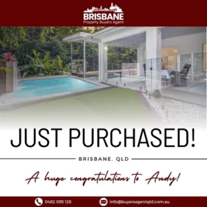 Brisbane Property Buyers Agent purchase for Andy Pun