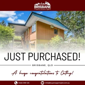 Brisbane Property Buyers Agent purchase for Cathy Bradley