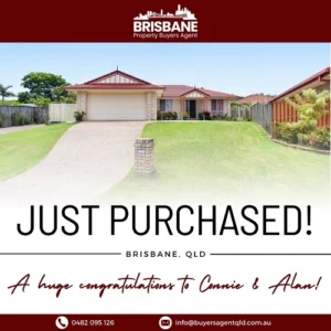 Brisbane Property Buyers Agent purchase for Connie Ren