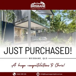 Brisbane Property Buyers Agent second purchase for Christopher Vincent
